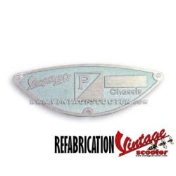 Plaque des mines ACMA modèle 150 N 1959-62